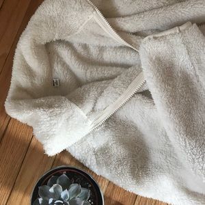 Uniqlo teddy bear jacket